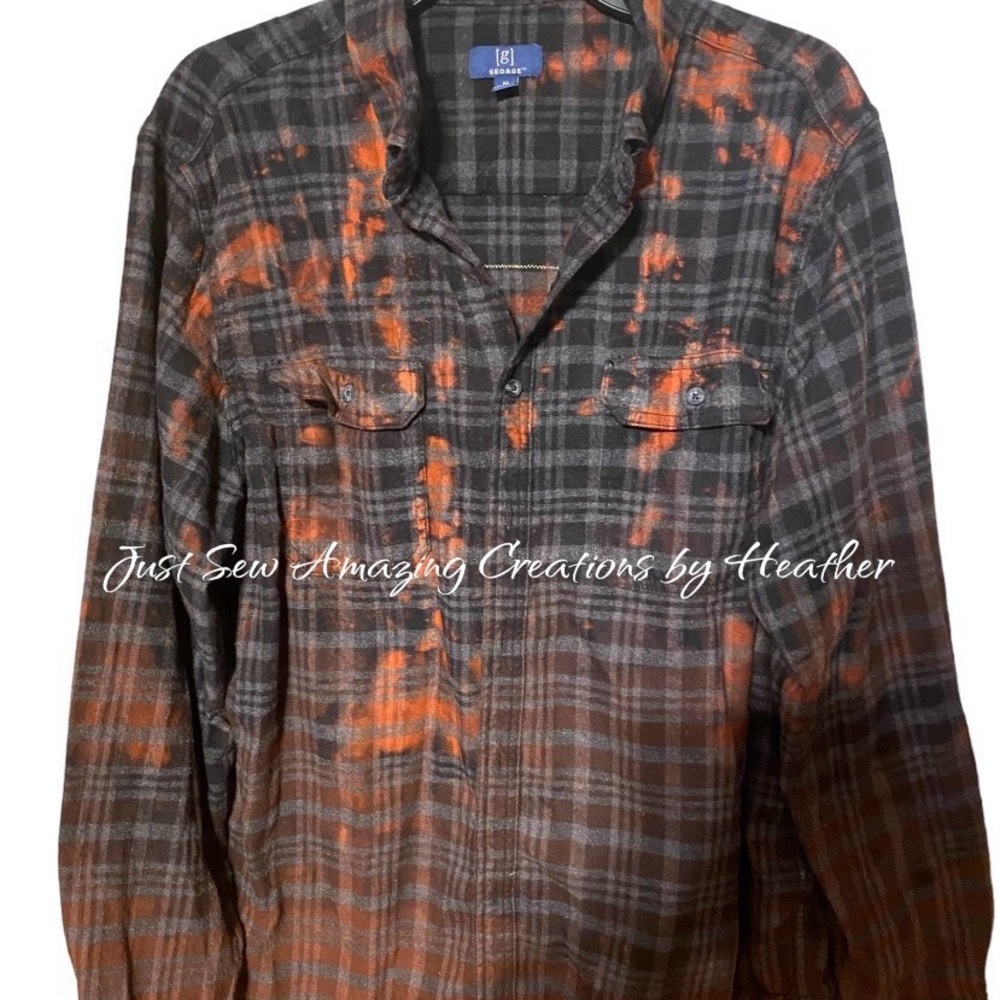 Upcycled flannel - Picture 2 of 5